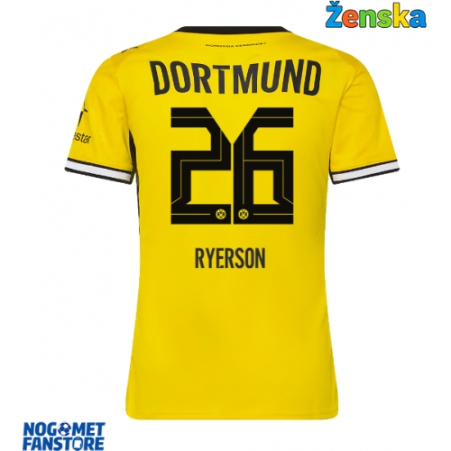 Borussia Dortmund Julian Ryerson #26 Domaci Dres za Ženska 2026-27 Kratak Rukav